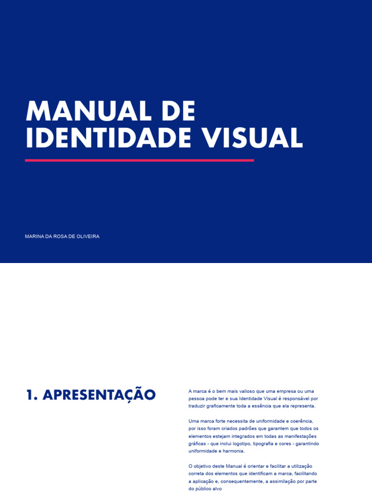 Manual Da Marca Simple Dv Pdf Marca Cor