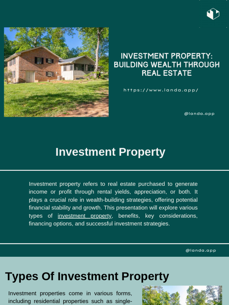 Task of Landa PDF Real Estate Investing Investing