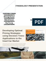 Developing Optimal Pricing Strategies Using Decision Trees Applications to the Used Car Market.pptx
