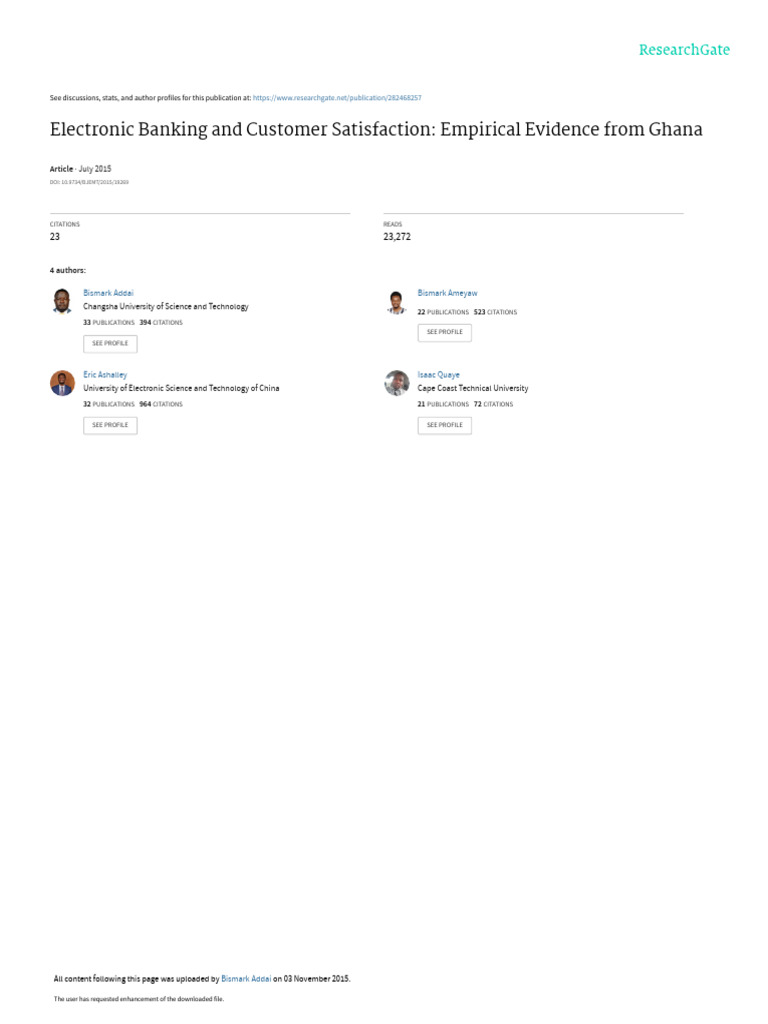 E intelligence overview