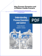 Understanding Process Dynamics and Control 1St Edition Costas Kravaris Online Ebook Texxtbook Full Chapter PDF