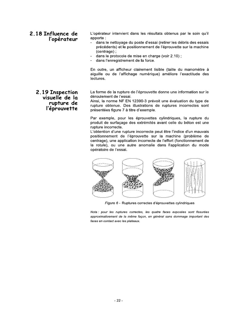 EXTRAIT GUIDE CERIB BONNES PRATIQUES ESSAIS RESISTANCE BETON | PDF