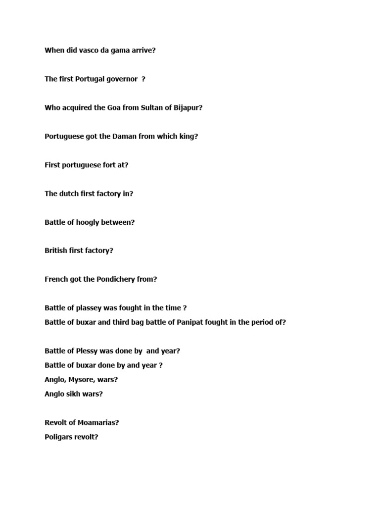 Modern history questions revision pdf british raj mahatma gandhi