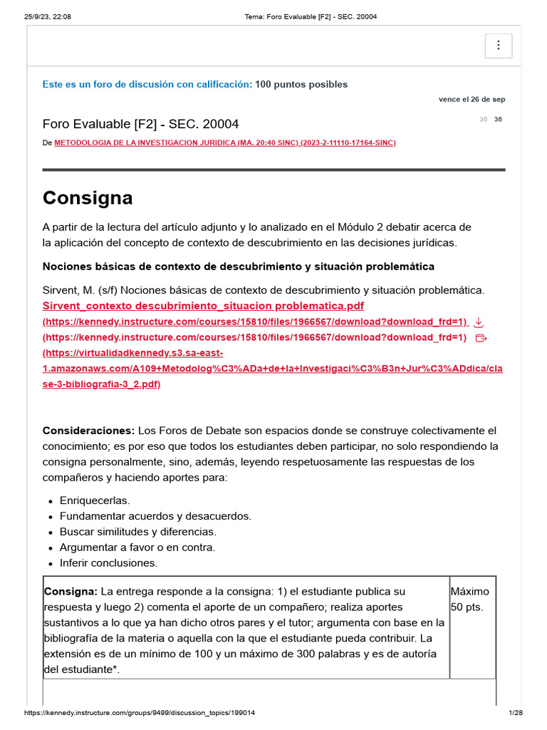 Contexto de Descubrimiento en Decisiones Jurídicas | PDF | Teoría ...