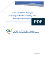 Standard For Nursing and Midwife UGP