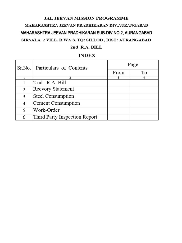 4th Ra Bill For Sirsala 12.1.2023 (Revised) | PDF | Cheque