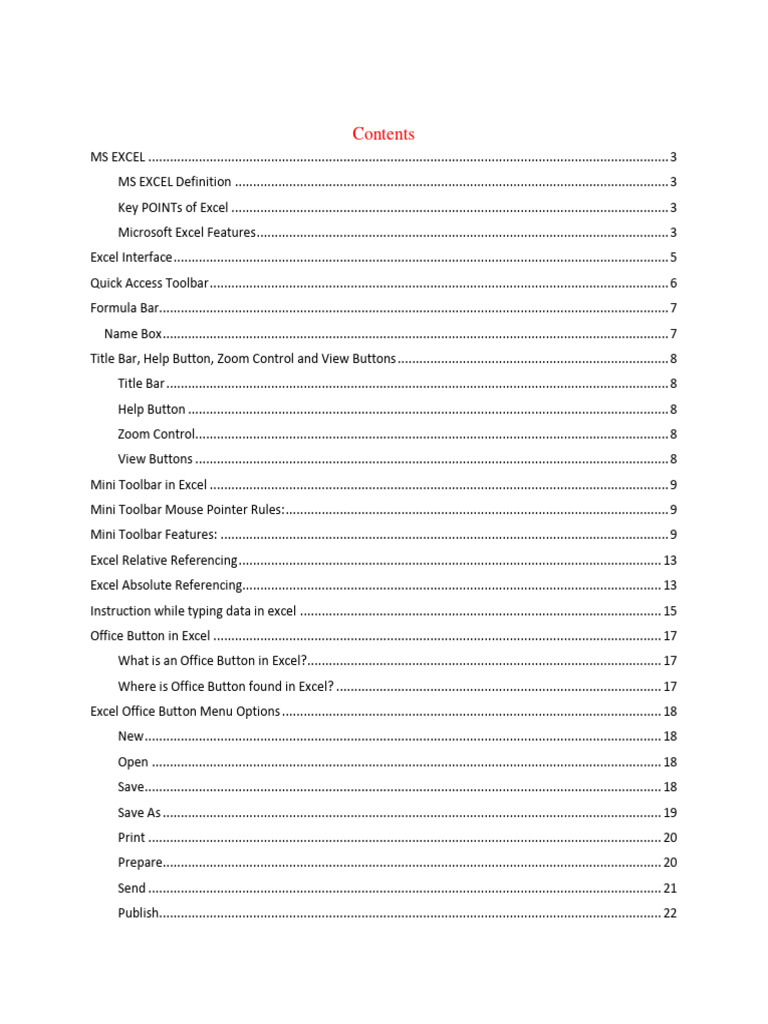 Excel notes download free pdf microsoft excel window computing 