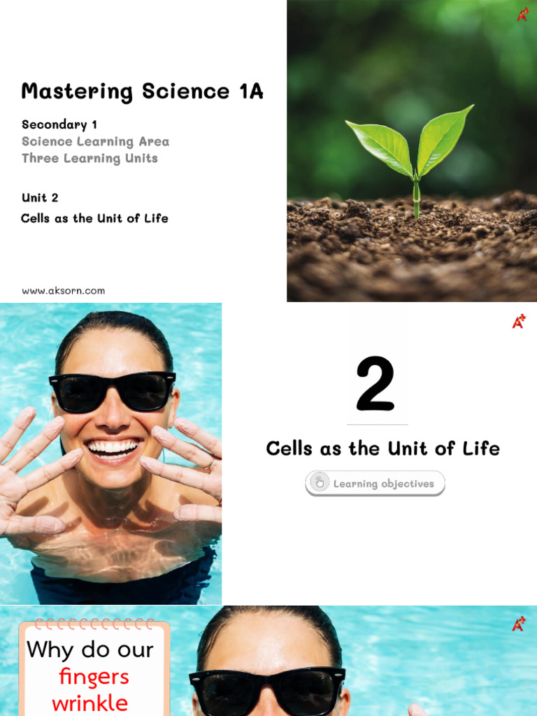Mastering Science 1A Unit2 - Cells As The Unit of Life | PDF | Cell ...