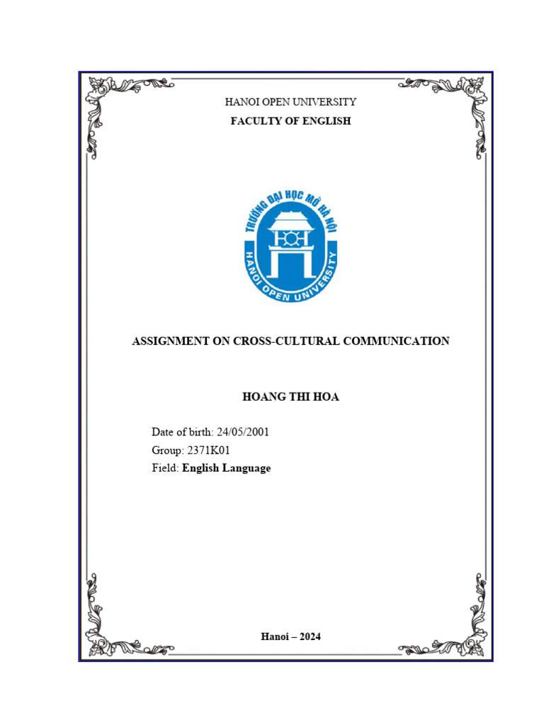 Vietnam's Cross-Cultural Challenges | PDF | Cross Cultural ...