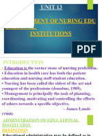 UNIT 13 Management of Educational Institutions