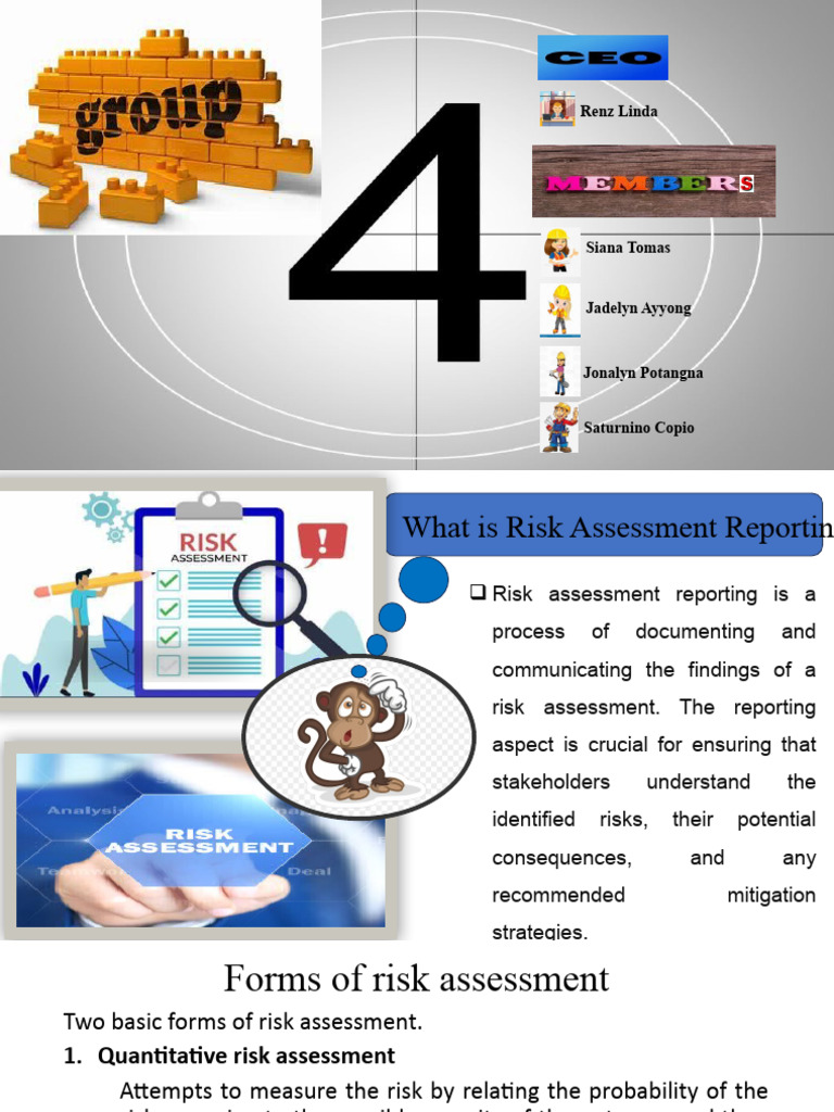 Understanding Risk Assessment Reporting | PDF | Occupational Safety And ...