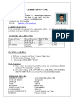 Resume Dibyendu Halder