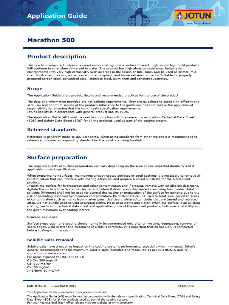 Marathon 500 PDF Abrasive Paint