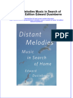 Full Ebook of Distant Melodies Music in Search of Home 1St Edition Edward Dusinberre Online PDF All Chapter