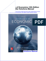 Full Essentials of Economics 10Th Edition Schiller Solutions Manual Online PDF All Chapter