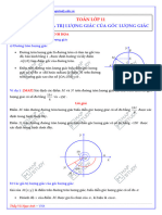 D0102 - Giá Trị Lượng Giác Của Góc Lượng Giác