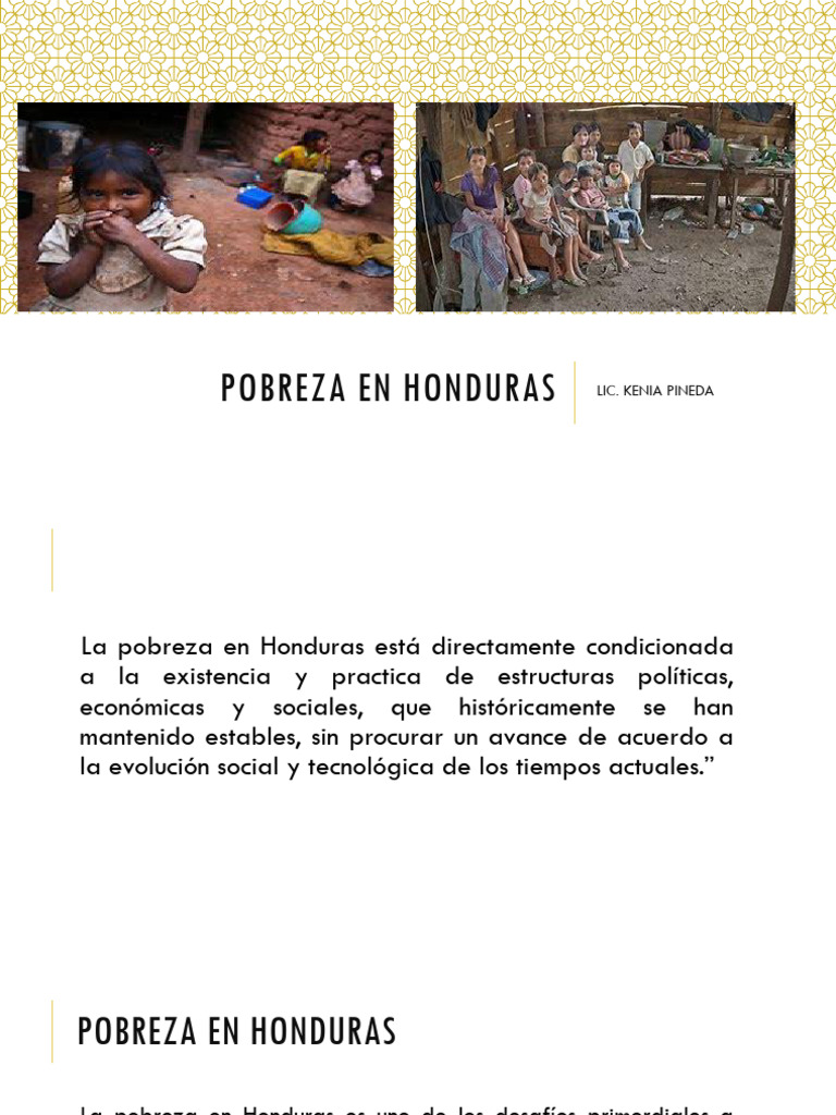 Crisis de Pobreza en Honduras 2023 | PDF | Pobreza | Pobreza e indigencia