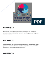 TEMA 01-Pessoas Nas Organizações