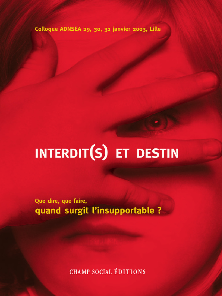 Colloque sur l'insupportable et le destin | PDF | Sciences sociales ...