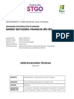 Especificaciones Técnicas