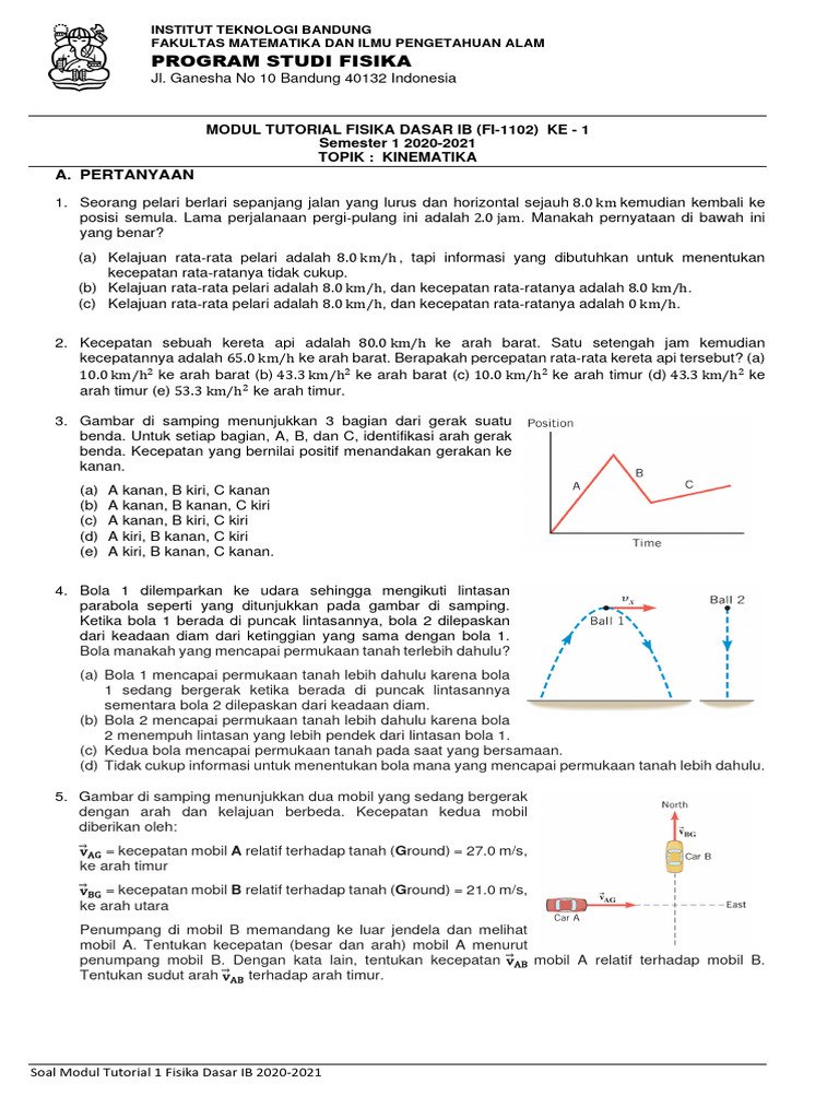 SOAL Modul 01 Fidas IB - 2020-2021 | PDF