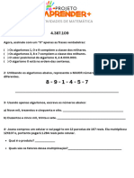 Gammon ATIVIDADES DE MATEMÁTICA 5° ANO 1