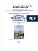 Full Ebook of Economic Fundamentals in Australia 8Th Edition Romeo Salla Online PDF All Chapter