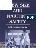 Crew Size and Maritime Safety