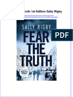 Full Ebook of Fear The Truth 1St Edition Sally Rigby Online PDF All Chapter