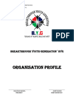 Byg Organisational Profile