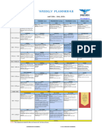 4.8 Weekly Agenda - XLSX - 7th B