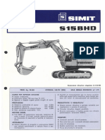 Escavatore Cingolato - SIMIT S15BHD