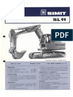 Escavatore Cingolato - SIMIT S11