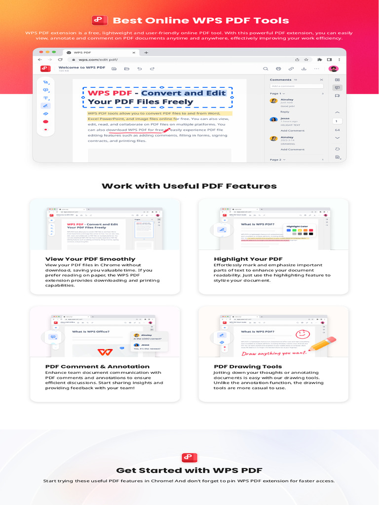 WPS PDF Extension for Chrome Tools | PDF