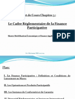 CH 3 Cadre Réglementaire de La Fianance Participative