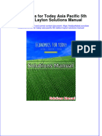 Full Economics For Today Asia Pacific 5Th Edition Layton Solutions Manual Online PDF All Chapter