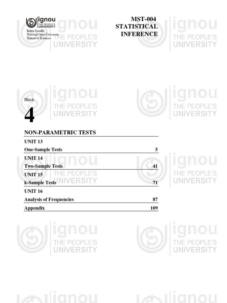 Block 4 | PDF | P Value | Statistical Hypothesis Testing