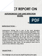 Advanced Autonomous Car Lane Detection Model