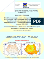 Prognoza 4saptamani