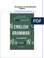 Full Ebook of English Grammar An Introduction Collins Online PDF All Chapter