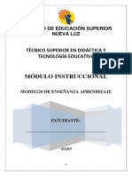 Modulo de Modelo de Ensenanza Aprendizaje