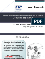 AULA - PARTE 1 - ERGONOMIA