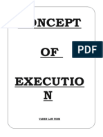 Concept of Execution