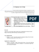 Module 1, Selecting approaches to language course design-đã mở khóa