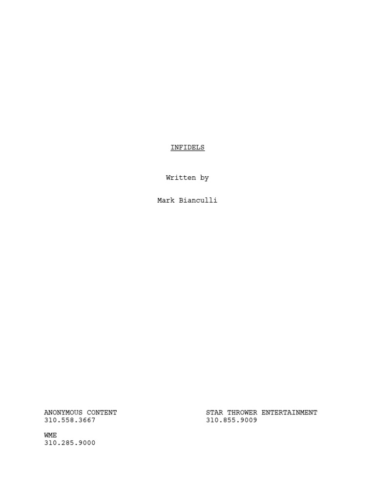 49 Infidels | PDF