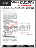 Electric Field Problems and Solutions | PDF | Electric Field | Electric ...