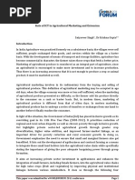 Download Role of ICT in Agricultural Marketing and Extension-Satyaveer SinghDr Krishna Gupta by eletsonline SN73543016 doc pdf