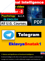 Emotinal Intelligence in English Sem-3 Summary