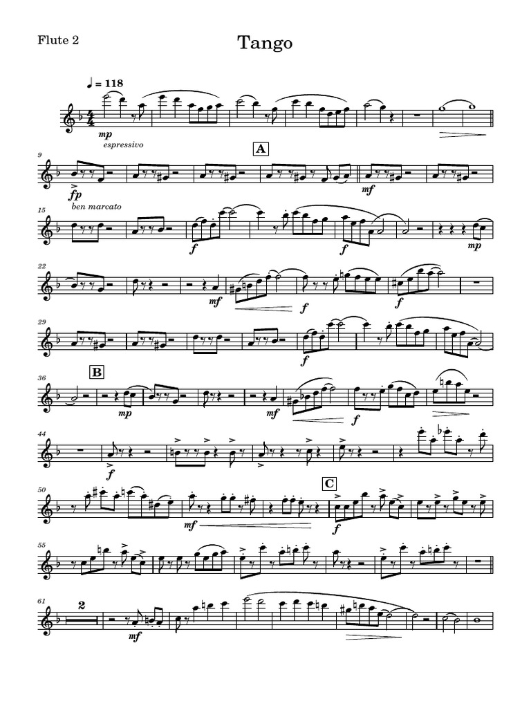Tango flute 2 pdf