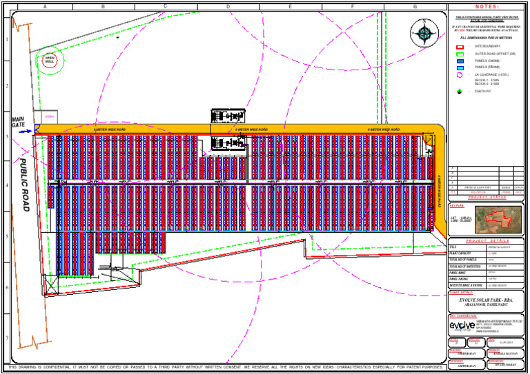 Rba Exports - Ground Mount - Physical Layout r1 | PDF